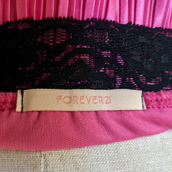 Forever 21 hot pink flapper skirt - Picture 5 of 5